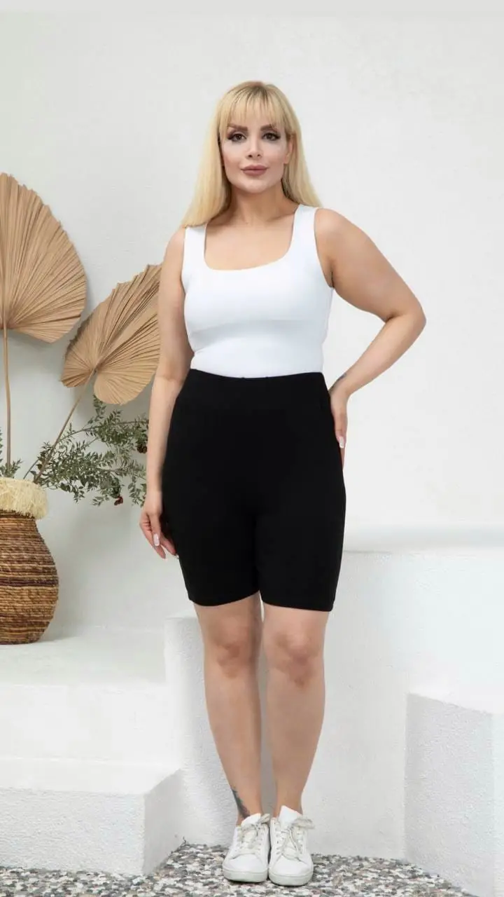 KADIN BÜYÜK BEDEN YÜKSEK BEL SPOR VİSKON TAYT