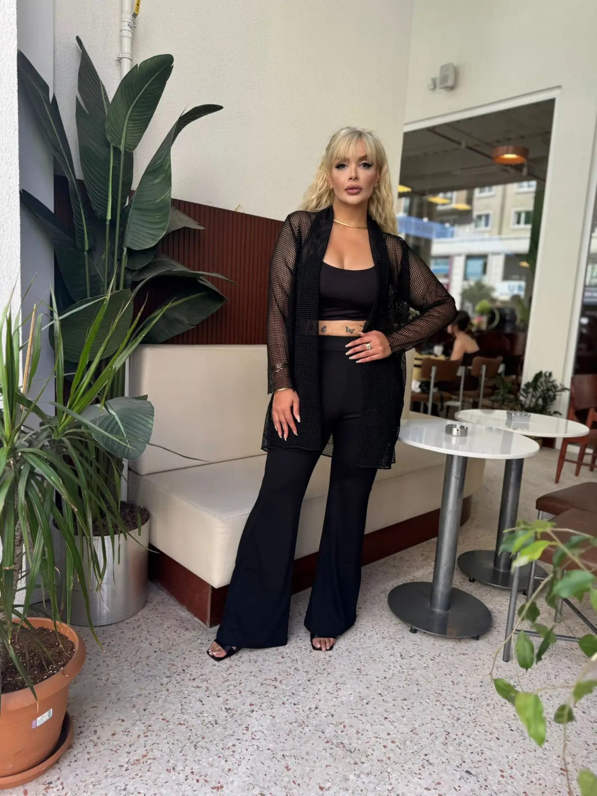 KADIN BÜYÜK BEDEN SALAŞ FİLE HIRKA