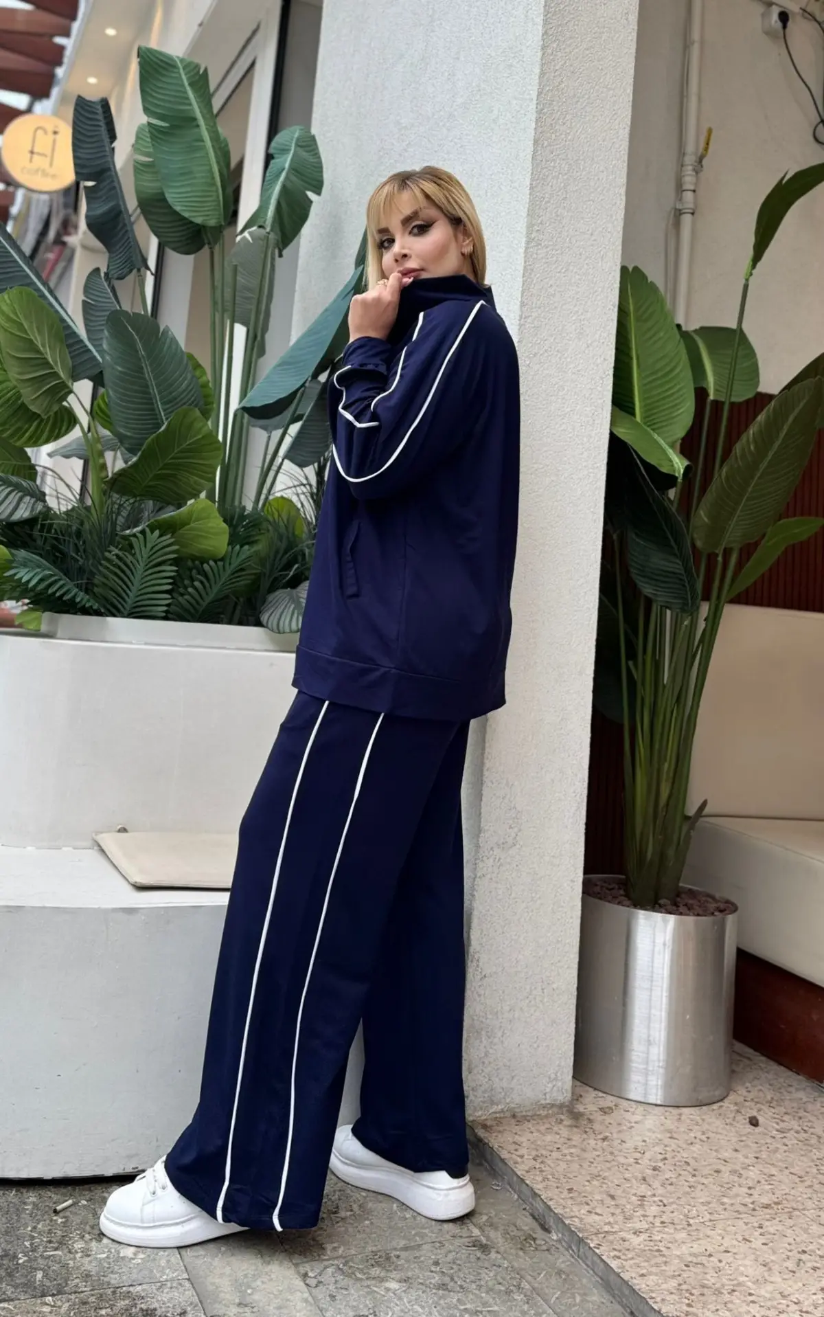 KADIN BÜYÜK BEDEN ÇİFT BİYE DETAY LİKRALI KRİSTAL İKİ İPLİK TAKIM