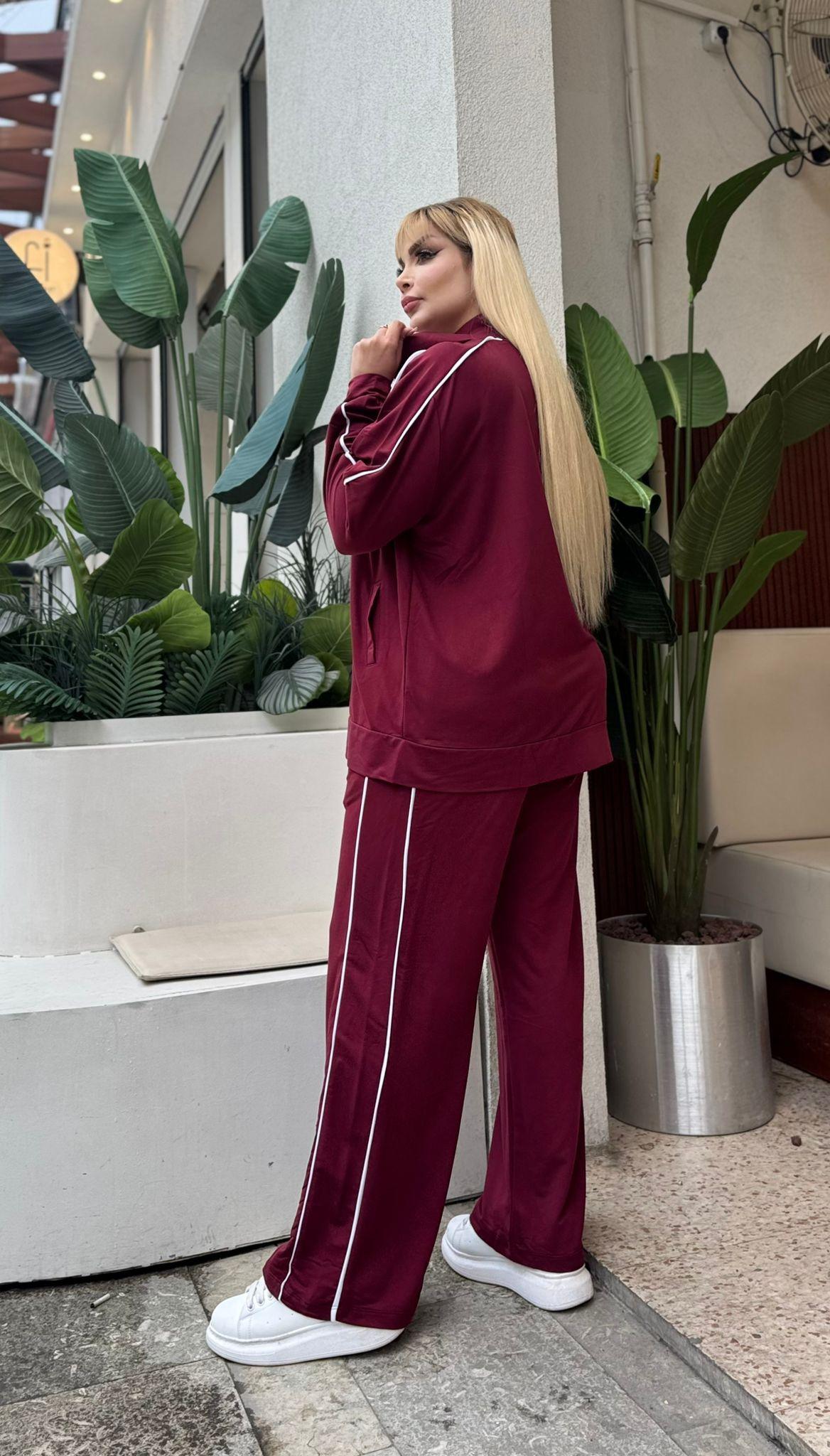 KADIN BÜYÜK BEDEN ÇİFT BİYE DETAY LİKRALI KRİSTAL İKİ İPLİK TAKIM